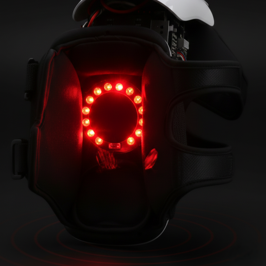 Masajeador de Rodilla con Calor y Vibración